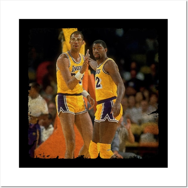 Kareem Abdul Jabbar Was Born in New York City in 1947 Wall Art by MJ23STORE